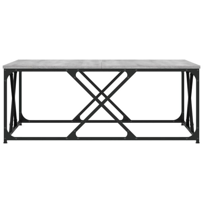 Vidaxl Couchtisch 100x100 cm in Grau-Sonoma-Eiche - 35% Rabatt