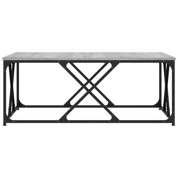 Vidaxl Couchtisch 100x100 cm in Grau-Sonoma-Eiche - 35% Rabatt