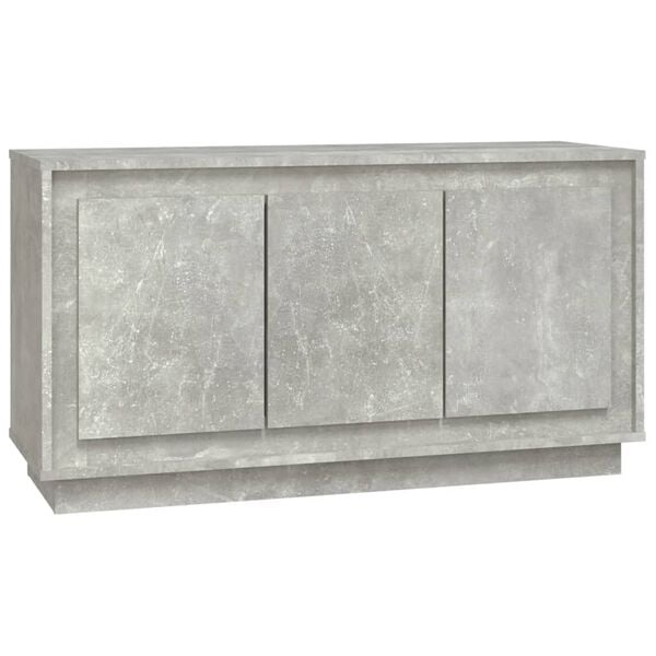 Sideboard in Betongrau 102x35x55 cm - 34% Rabatt auf dieses Einzelstück