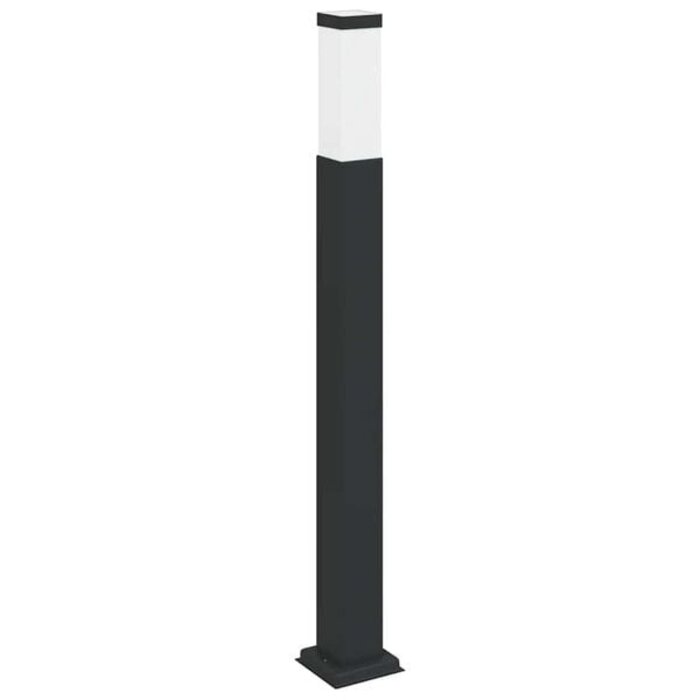 Vidaxl 3er-Set Wegeleuchten 80 cm Schwarz Edelstahl IP44 - 34% Rabatt