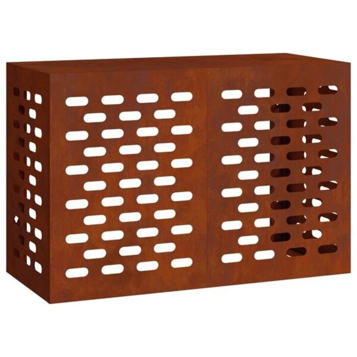 Klimageräte-Verkleidung Cortenstahl 90x40x60cm - 34% Rabatt
