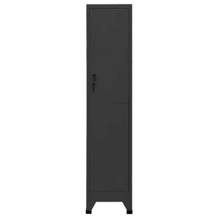 Vidaxl Robuster Stahl-Spind 38x45x180 cm Anthrazit - 35% Rabatt