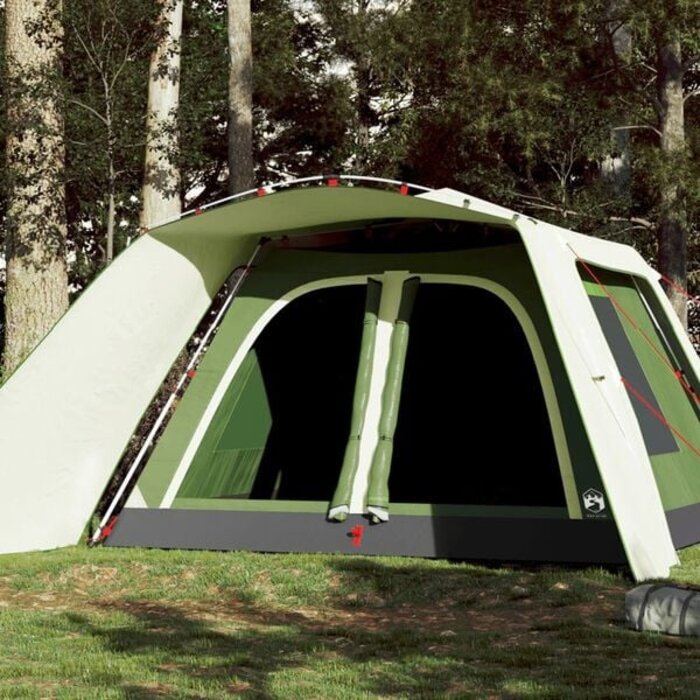 Vidaxl Großes 9-Personen Familienzelt, 563x328x229 cm, Grün - 34% Rabatt