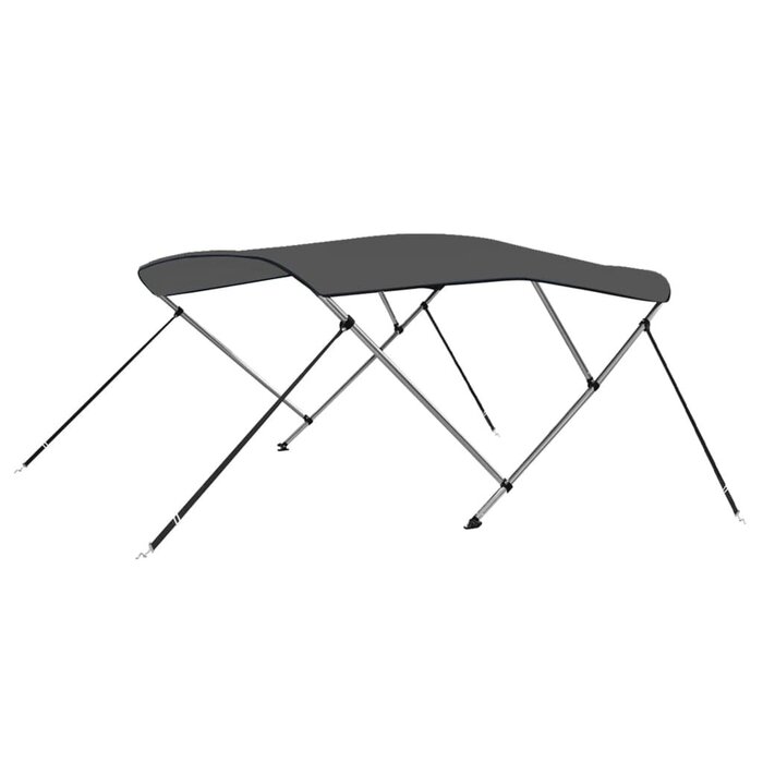 3-Bügel Bimini-Verdeck Anthrazit 183x180x137 cm - 35% Rabatt