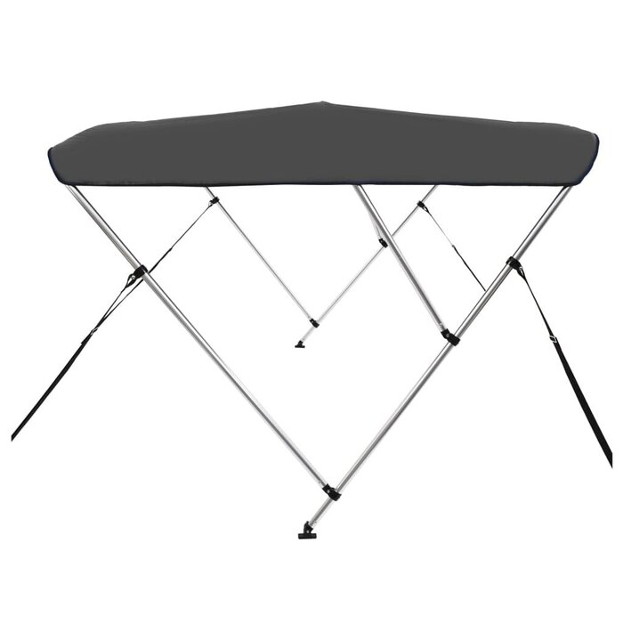 3-Bügel Bimini-Verdeck Anthrazit 183x180x137 cm - 35% Rabatt