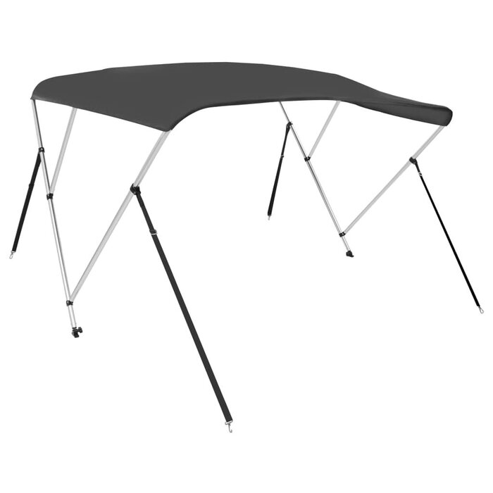 3-Bügel Bimini-Verdeck Anthrazit 183x180x137 cm - 35% Rabatt