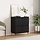 Sideboard in Schwarz-Eiche, 60 x 35 x 70 cm - 34% Rabatt
