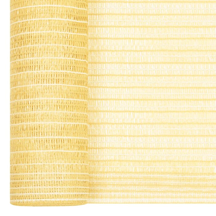 Vidaxl Sichtschutznetz HDPE 2x10m Beige - 32% Rabatt - Garten Balkon Sichtschutz