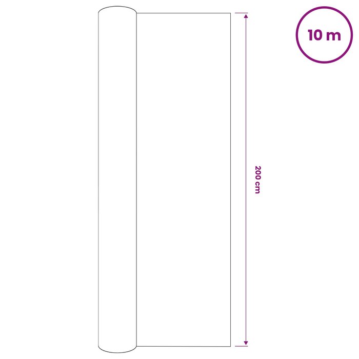 Vidaxl Sichtschutznetz HDPE 2x10m Beige - 32% Rabatt - Garten Balkon Sichtschutz