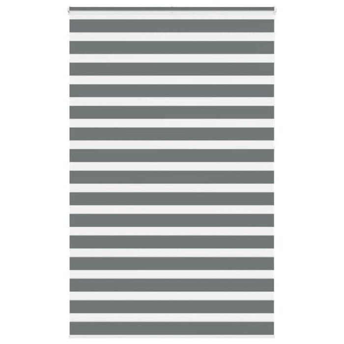 Vidaxl Doppelrollo Zebra 150x230 cm, Grau, Größe L - 33% Rabatt