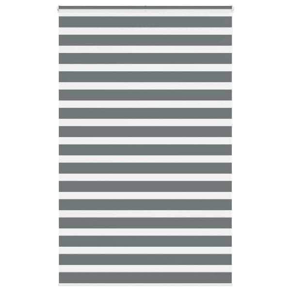 Vidaxl Doppelrollo Zebra 150x230 cm, Grau, Größe L - 33% Rabatt