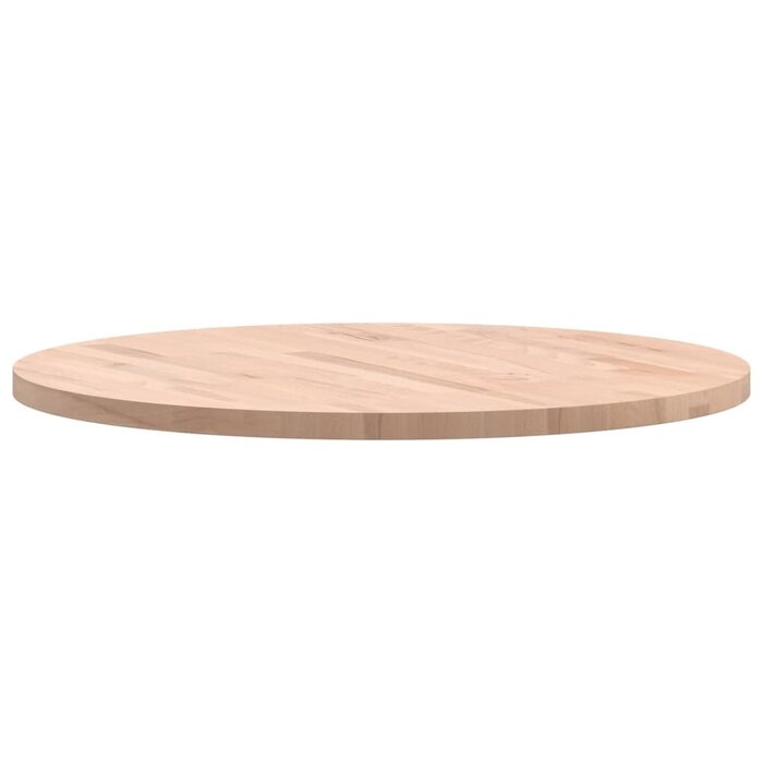 Vidaxl Runde Tischplatte Massivholz Buche Ø70cm - 34% Rabatt