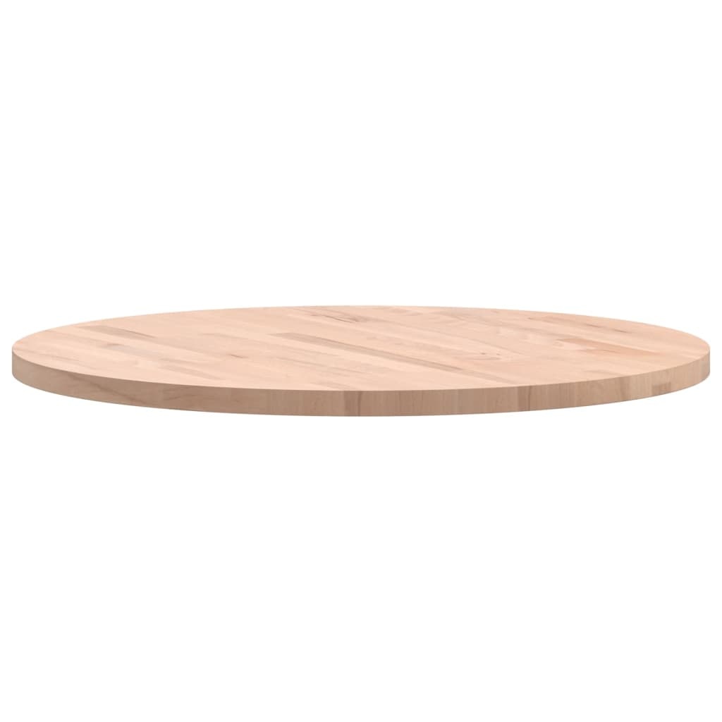 Vidaxl Runde Tischplatte Massivholz Buche Ø70cm - 34% Rabatt