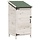 Gartenschrank aus Fichtenholz Weiß 59,5x56x113,5 cm - 34% Rabatt