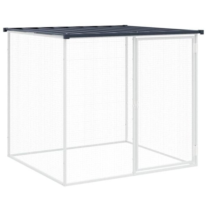 Vidaxl Hühnerstall mit Dach, 103x98x90 cm, Anthrazit - 34% Rabatt