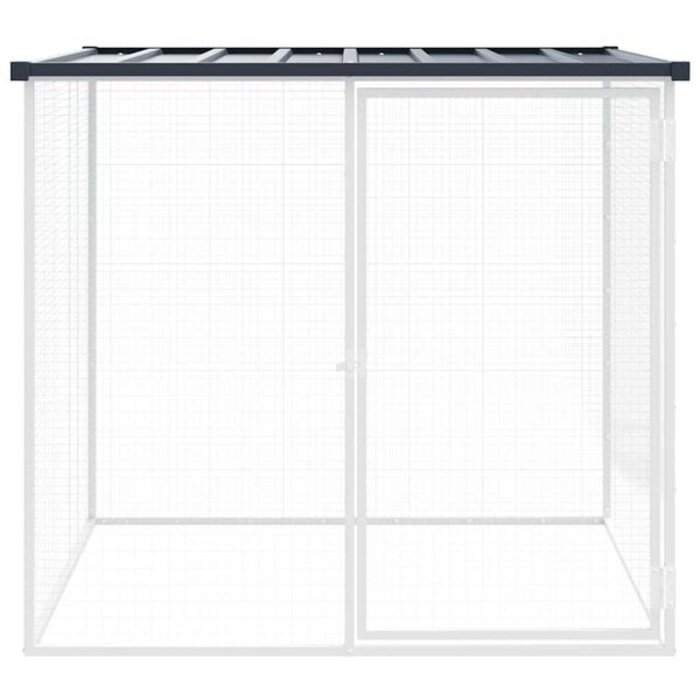 Vidaxl Hühnerstall mit Dach, 103x98x90 cm, Anthrazit - 34% Rabatt