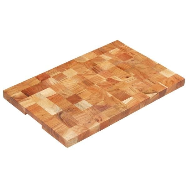 Vidaxl Massiver Hackblock Akazienholz 60x40cm - 33% Rabatt