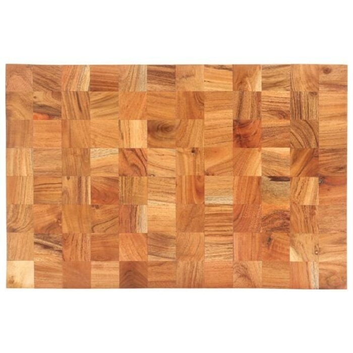 Vidaxl Massiver Hackblock Akazienholz 60x40cm - 33% Rabatt