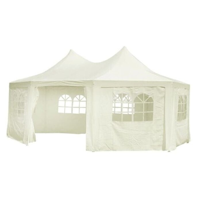 Vidaxl Partyzeltersatzplane 6 x 4,4 x 3,3 m Crème - 29% Rabatt