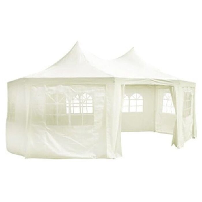 Vidaxl Partyzeltersatzplane 6 x 4,4 x 3,3 m Crème - 29% Rabatt