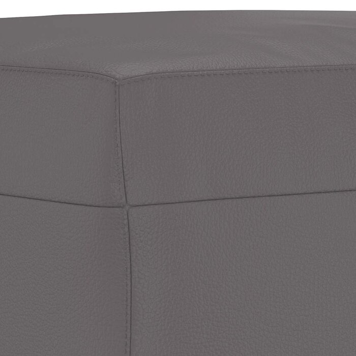 Vidaxl Eleganter Fußhocker in Grau - 60x50x41 cm - 32% Rabatt
