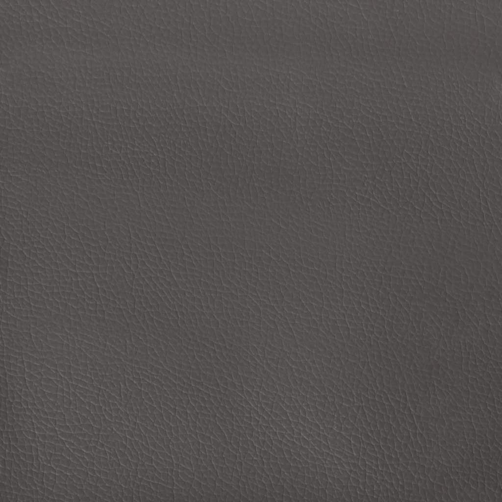 Vidaxl Dekokissen 2er Set 40x40 cm Kunstleder Grau - 30% Rabatt