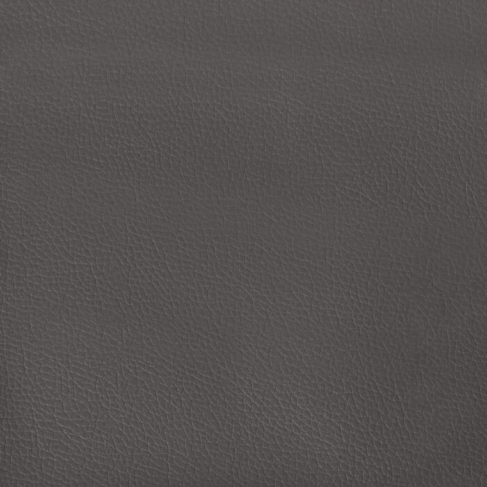 Vidaxl Zierkissen 2er Set 40x40 cm Kunstleder Grau - 30% Rabatt