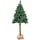 Künstlicher Weihnachtsbaum 160 cm mit Holzstamm - 32% Rabatt