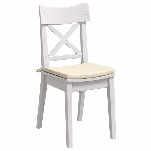 Sitzkissen 4er-Set Creme 40x40cm - 37% Rabatt