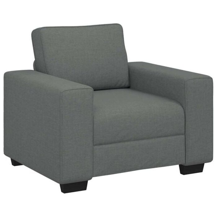 Moderner Sessel Dunkelgrau 100x77x82 cm - 20% Rabatt