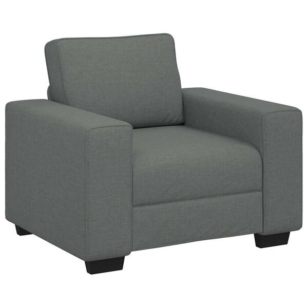 Moderner Sessel Dunkelgrau 100x77x82 cm - 20% Rabatt
