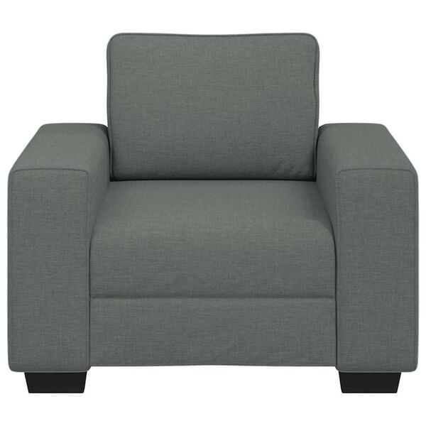 Moderner Sessel Dunkelgrau 100x77x82 cm - 20% Rabatt