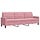 3-Sitzer Sofa Samt Rosa 210 cm - 33% Rabatt