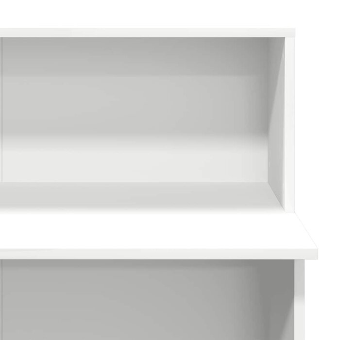 Moderne Empfangstheke 100x50x103,5 cm Weiß - 25% Rabatt