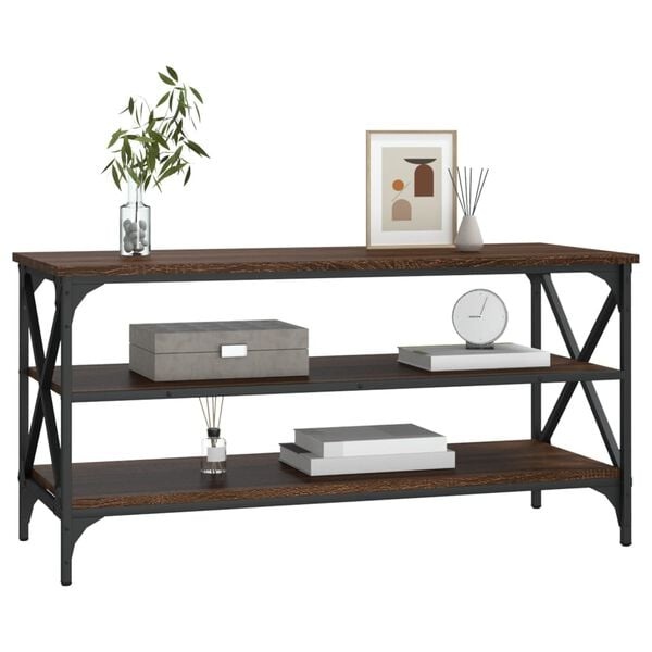 TV-Schrank in Eichenbraun 100x40x50 cm - 24% Rabatt