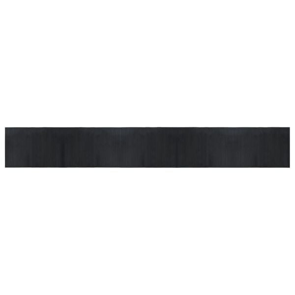 Moderner Bambus-Läufer 70x500 cm, Schwarz - 23% Rabatt
