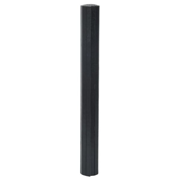 Moderner Bambus-Läufer 70x500 cm, Schwarz - 23% Rabatt