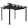 Gartenpavillon 3x3 m mit verstellbarem Dach, Anthrazit - 20% Rabatt