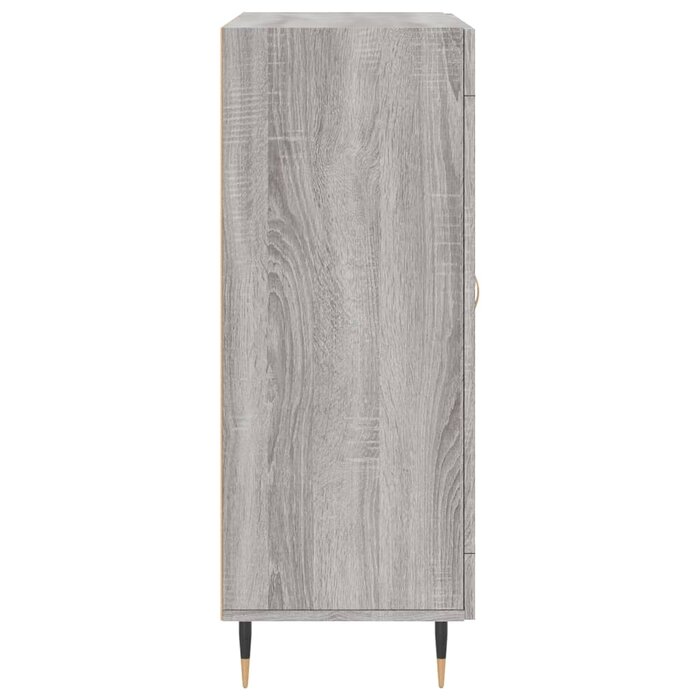 Sideboard 69,5x34x90 cm in Grau Sonoma Eiche - 24% Rabatt