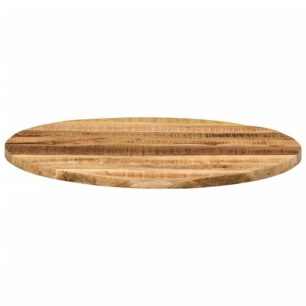 Runde Mangoholz-Tischplatte Ø 90 cm - 25% Rabatt