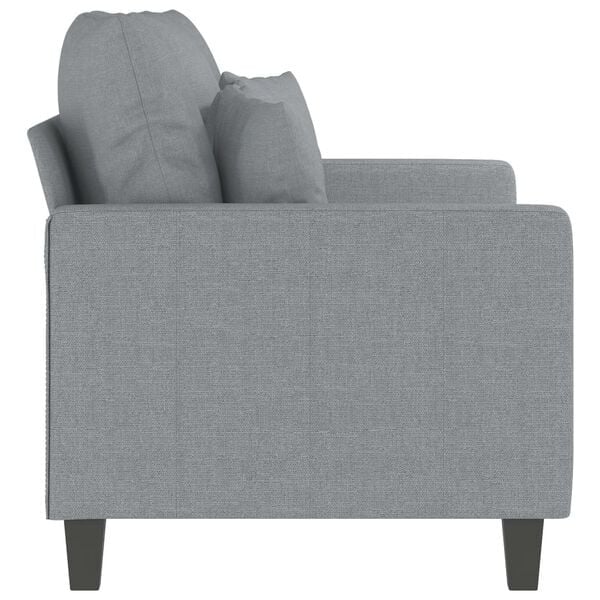 Kompaktes 2-Sitzer Sofa, Hellgrau, 120 cm - 25% Rabatt