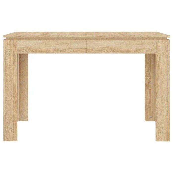 Moderner Esstisch 120x60 cm Sonoma-Eiche - 25% Rabatt