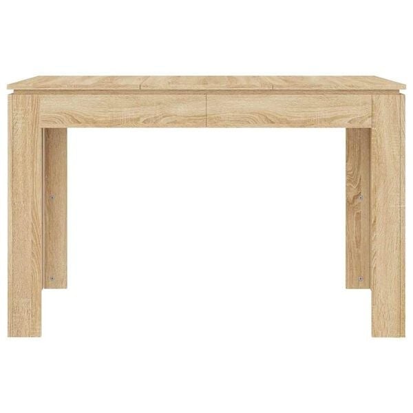 Moderner Esstisch 120x60 cm Sonoma-Eiche - 25% Rabatt