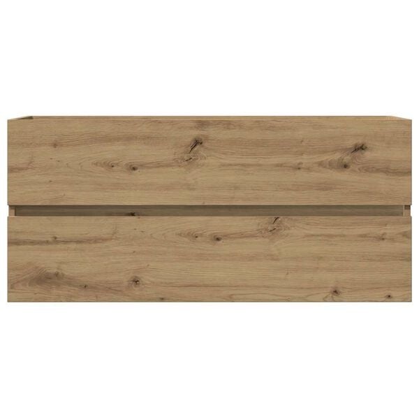 Waschtischunterschrank 100x38,5cm in Artisan-Eiche - 24% Rabatt
