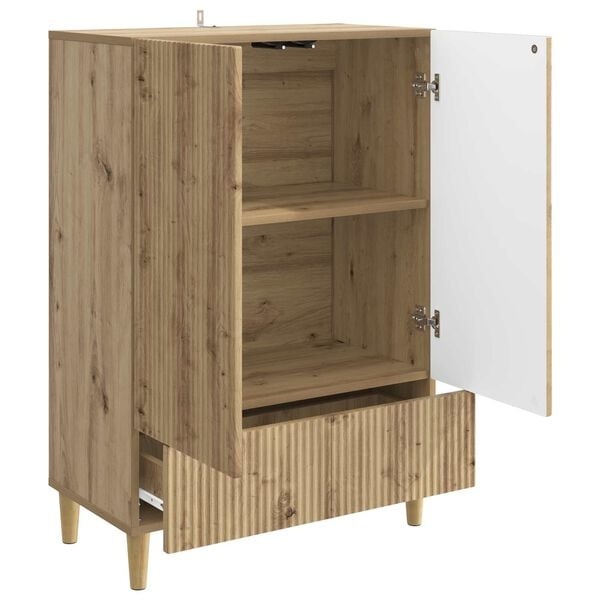 Sideboard in Handwerker-Eiche 66x34,5x95 cm - 25% Rabatt