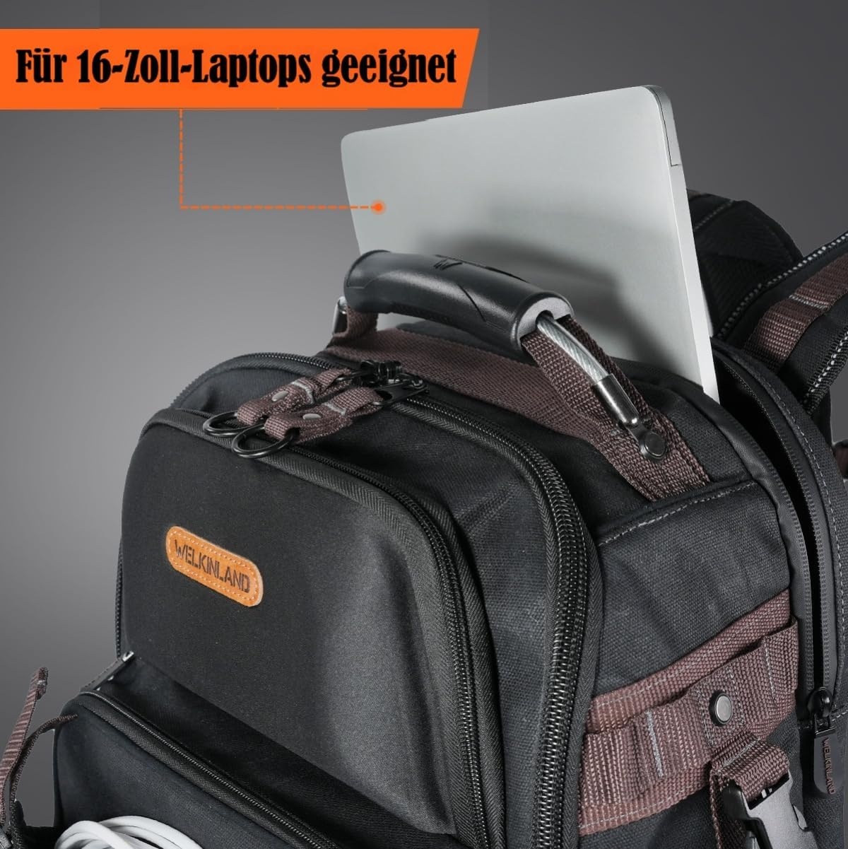 Profi-Werkzeugrucksack 45L mit 76 Fächern - 25% Rabatt