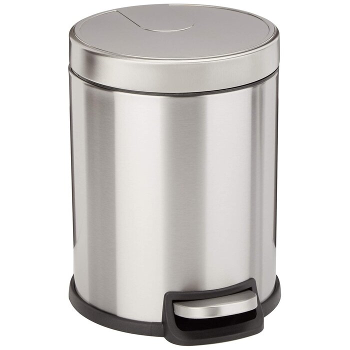 Amazon Basics Tretmülleimer 30L Edelstahl Soft-Close - 24% Rabatt