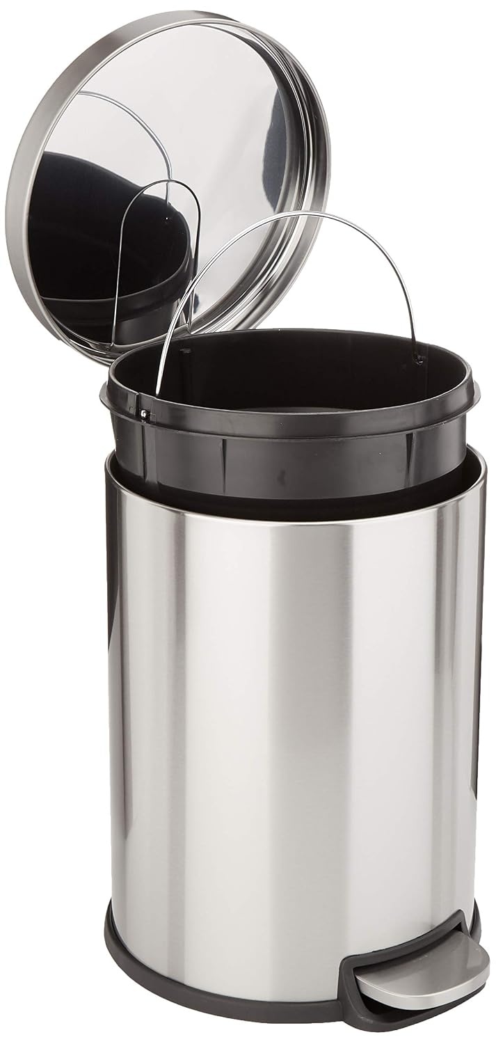 Amazon Basics Tretmülleimer 30L Edelstahl Soft-Close - 24% Rabatt