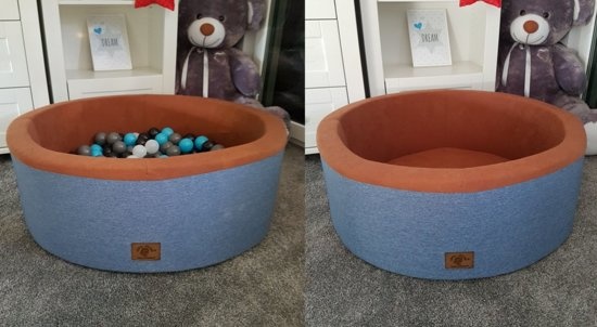 Ballenbak - stevige ballenbad - 90 cm - Leeg - Zonder ballen - Lege ballenbad