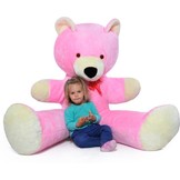 XXL teddybeer - roze - 170 cm